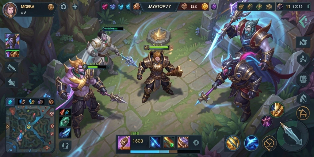 Gameplay seru dengan karakter unik dalam JAYATOP77.