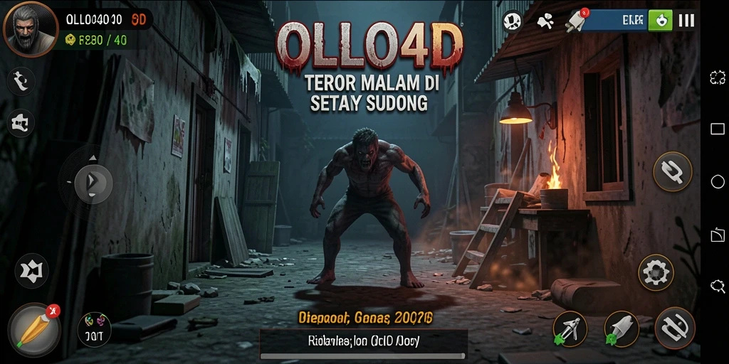 Menampilkan gameplay OLLO4D yang penuh ketegangan dan horor.