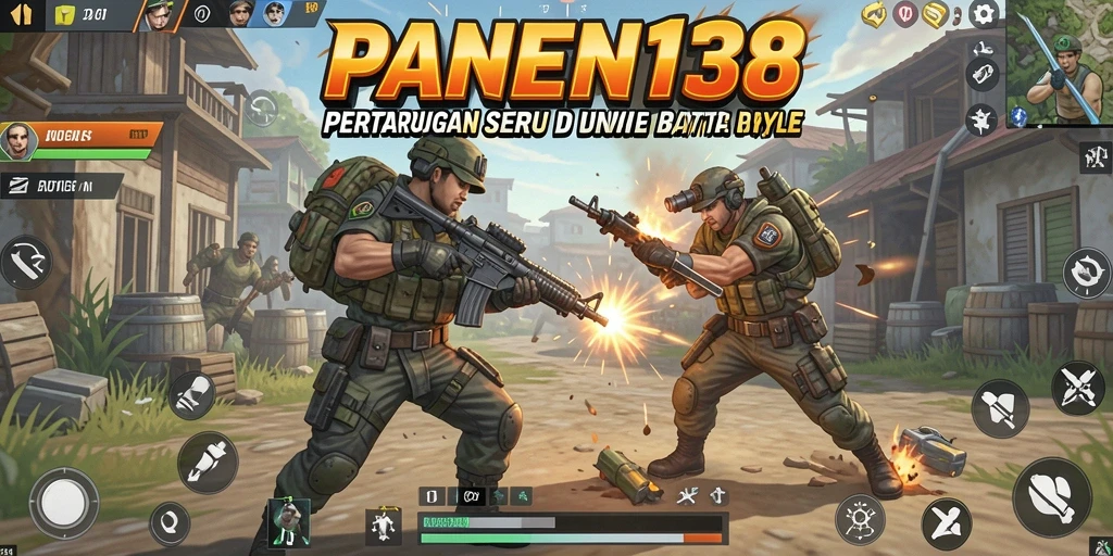 Gameplay intens PANEN138 dengan aksi pertempuran mendebarkan.