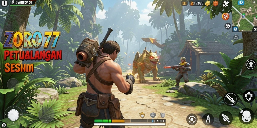 Gameplay seru dan mendebarkan dalam ZORO77 dengan grafis yang memukau.